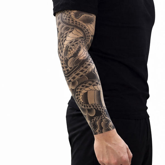 Manga de Brazo Tatuada