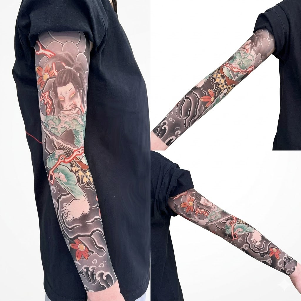 Manga de Brazo Tatuada