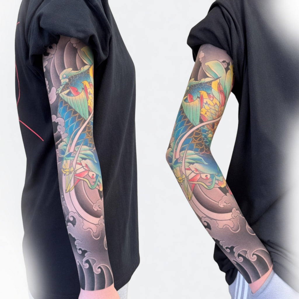 Manga de Brazo Tatuada
